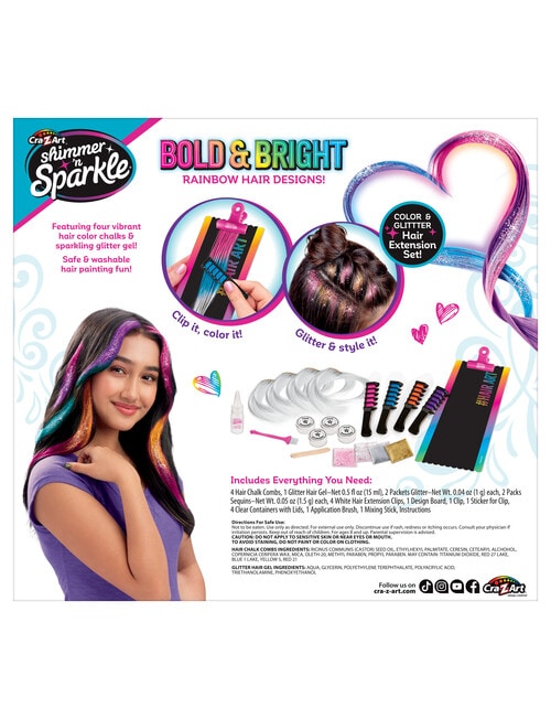 Shimmer & Sparkle Colour FX Hair Extensions Studio product photo View 03 L