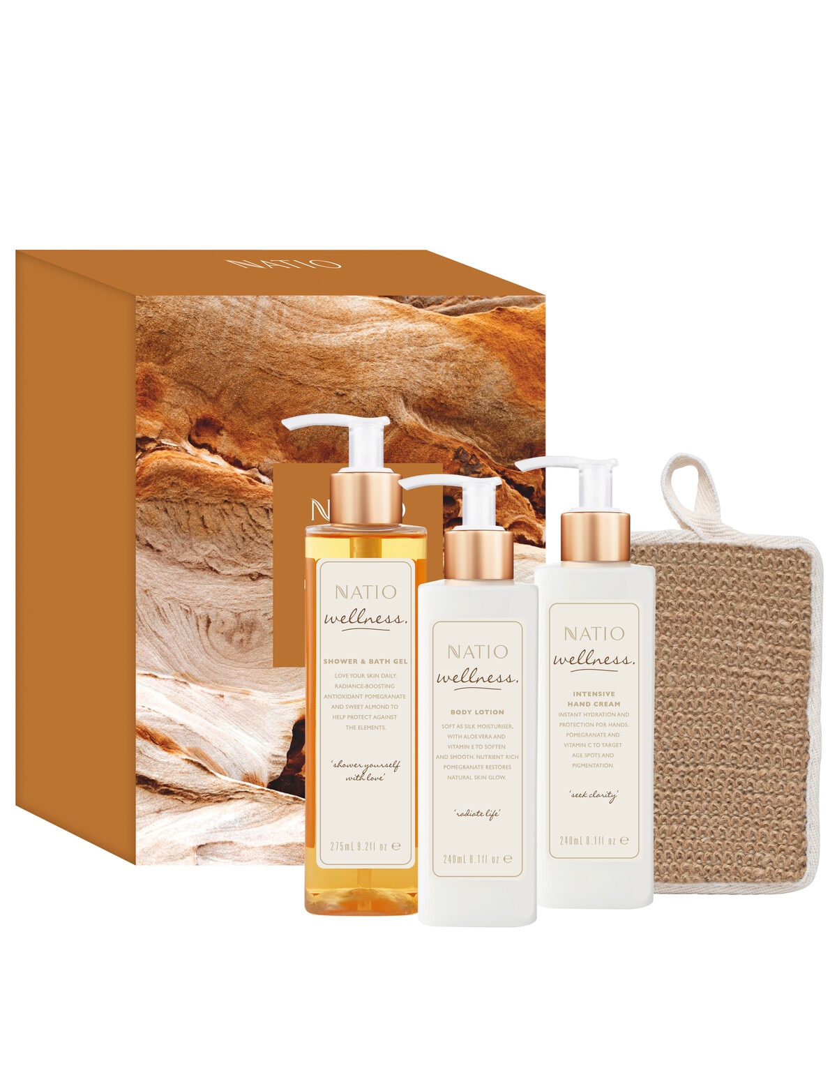 Natio Wellness Sunset Shimmer Gift Set Gift Sets