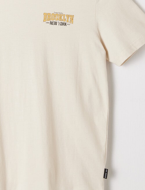 No Issue Short Sleeve Brooklyn T-Shirt, Latte product photo View 03 L