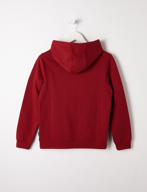 No Issue NYC Debossed Hoodie, Dark Tomato product photo View 02 L