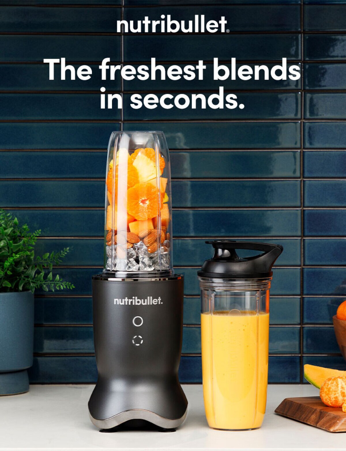 NutriBullet Ultra 1000 Watt Blender, NB075001008 Food Processors