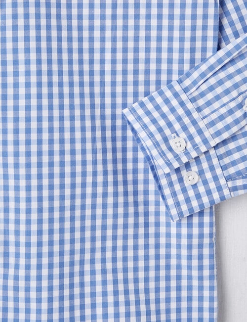 Mac & Ellie Formal Long Sleeve Shirt, Blue product photo View 02 L