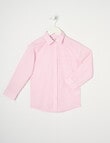 Mac & Ellie Geometric Long Sleeve Formal Shirt, Pink product photo