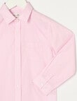 Mac & Ellie Geometric Long Sleeve Formal Shirt, Pink product photo View 02 S
