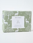Teeny Weeny Flannelette Cot Fitted & Flat Sheet Set, Fawn product photo View 02 S