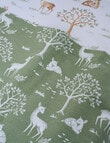 Teeny Weeny Flannelette Cot Fitted & Flat Sheet Set, Fawn product photo View 03 S