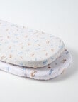 Teeny Weeny Flannelette Co Sleeper Fitted Sheets, 2-Pack, Travel product photo