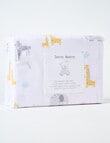 Teeny Weeny Flannelette Cot Fitted & Flat Sheet Set, Jungle product photo View 02 S