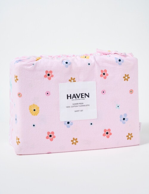 Haven Kids Flannelette Sheet Set Range product photo View 02 L