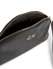 Calvin Klein Re-Lock Seasonal Crossbody Bag Md, Black product photo View 03 S