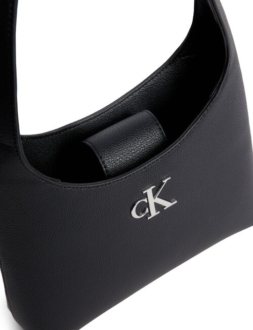 Calvin Klein Minimal Monogram Shoulder Bag, Black product photo