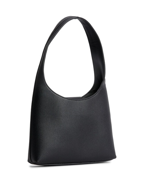 Calvin Klein Minimal Monogram Shoulder Bag, Black product photo View 02 L