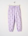 Mac & Ellie Butterfly Trackpant, Lavender product photo