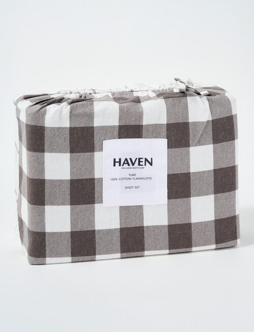 Haven Flannelette Sheet Set Range product photo View 02 L