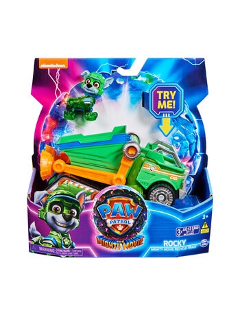 Paw Patrol Mighty Movie Theme Vehicle, Assorted product photo