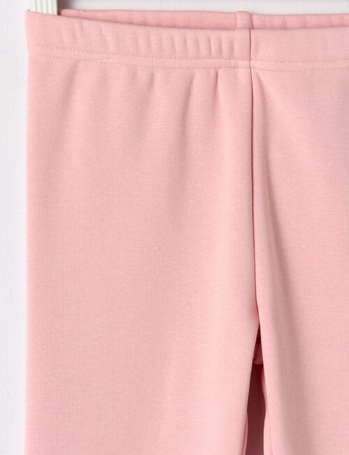 Mac & Ellie Full Length Fleece Legging, Dusty Pink product photo View 02 L