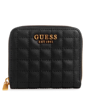 Guess Tia Slg Small Zip Around, Black product photo