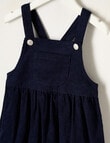 Mac & Ellie Cord Pinafore, Navy product photo View 03 S