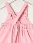 Mac & Ellie Cord Pinafore, Dusky Pink product photo View 02 S