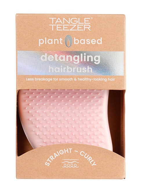 Tangle Teezer Plant Based Detangling Hairbrush Marshmallow Pink product photo