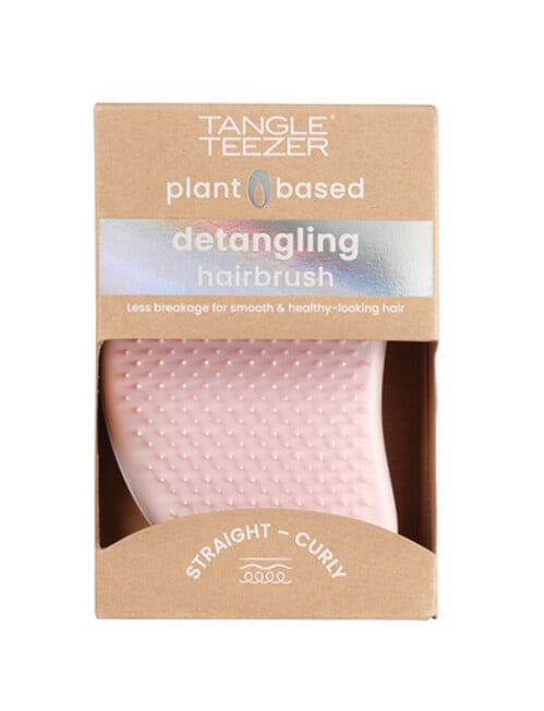 Tangle Teezer Plant Based Detangler Brush, Marshmallow Pink product photo View 03 L