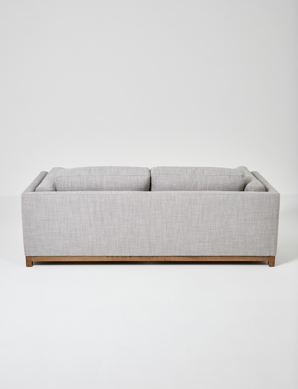LUCA Venice Fabric 3 Seater Sofa, Grey - Sofas