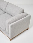 LUCA Furniture Venice Fabric 3 Seater Sofa, Grey product photo View 06 S