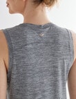 Superfit Limitless Tank Top, Carbon product photo View 05 S