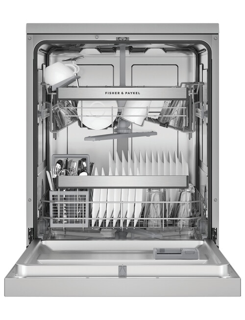 Fisher & Paykel Series 5 Freestanding Dishwasher, Stainless Steel, DW60FC2X2 product photo View 03 L