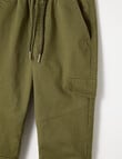 Mac & Ellie Cargo Jogger, Khaki product photo View 03 S