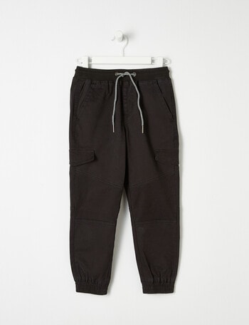 Mac & Ellie Cargo Jogger, Black product photo