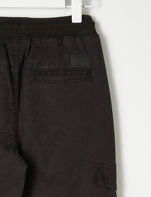 Mac & Ellie Cargo Jogger, Black product photo View 05 L