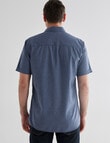 Chisel Mason Short Sleeve Shirt, Blue product photo View 02 S