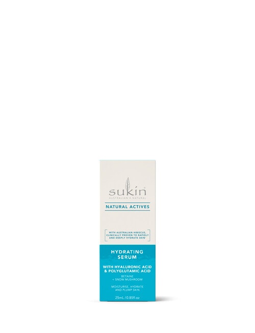 Sukin Natural Actives Hydrating Serum, 25ml product photo View 02 L