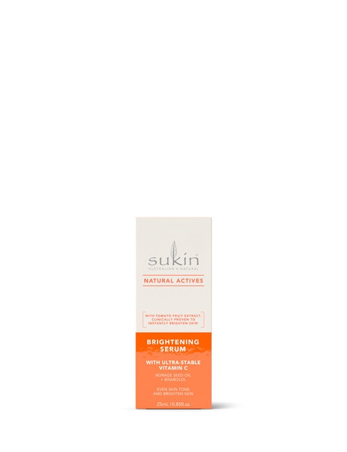 Sukin Natural Actives Brightening Serum, 25ml product photo View 02 L
