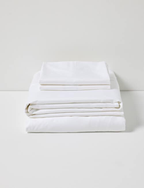 Kate Reed 800TC Egyptian Cotton Sheet Set, White product photo View 04 L