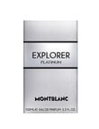 Montblanc Explorer Platnium EDP product photo View 03 S