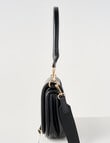 Whistle Accessories Isla Padded Shoulder Bag, Black product photo View 05 S