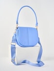 Whistle Accessories Isla Padded Shoulder Bag, Blue product photo View 02 S