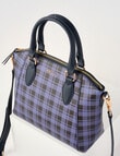 Whistle Accessories Rosie Shopper Bag, Navy Check product photo View 03 S