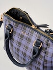 Whistle Accessories Rosie Shopper Bag, Navy Check product photo View 06 S