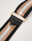 Whistle Accessories Mix It Up Bag Strap, Metallic Stripe product photo View 02 S