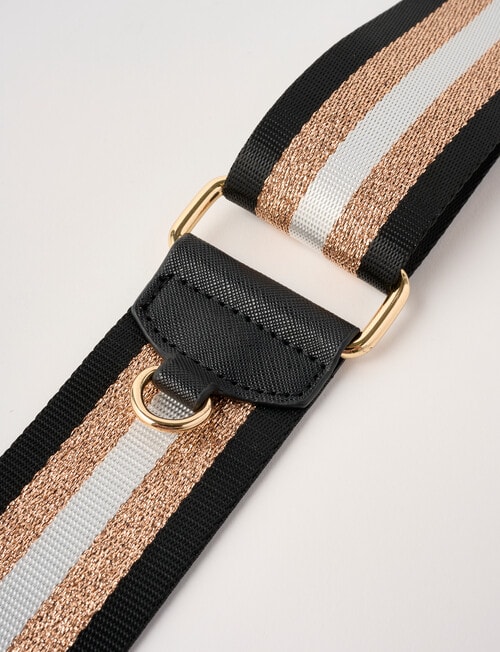 Whistle Accessories Mix It Up Bag Strap, Metallic Stripe product photo View 02 L