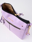 Boston + Bailey Stitch Detail Crossbody Bag, Lavender product photo View 06 S