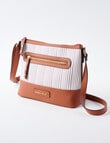 Boston + Bailey Stripe Crossbody Bag, Tan product photo View 03 S