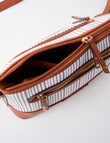 Boston + Bailey Stripe Crossbody Bag, Tan product photo View 06 S