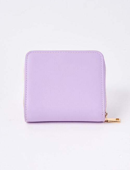 Boston + Bailey Small Wallet With Coin Pouch, Lavender product photo View 02 L