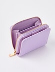 Boston + Bailey Small Wallet With Coin Pouch, Lavender product photo View 03 S