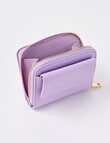 Boston + Bailey Small Wallet With Coin Pouch, Lavender product photo View 04 S