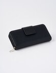 Boston + Bailey Double Sided Tab Wallet, Black product photo